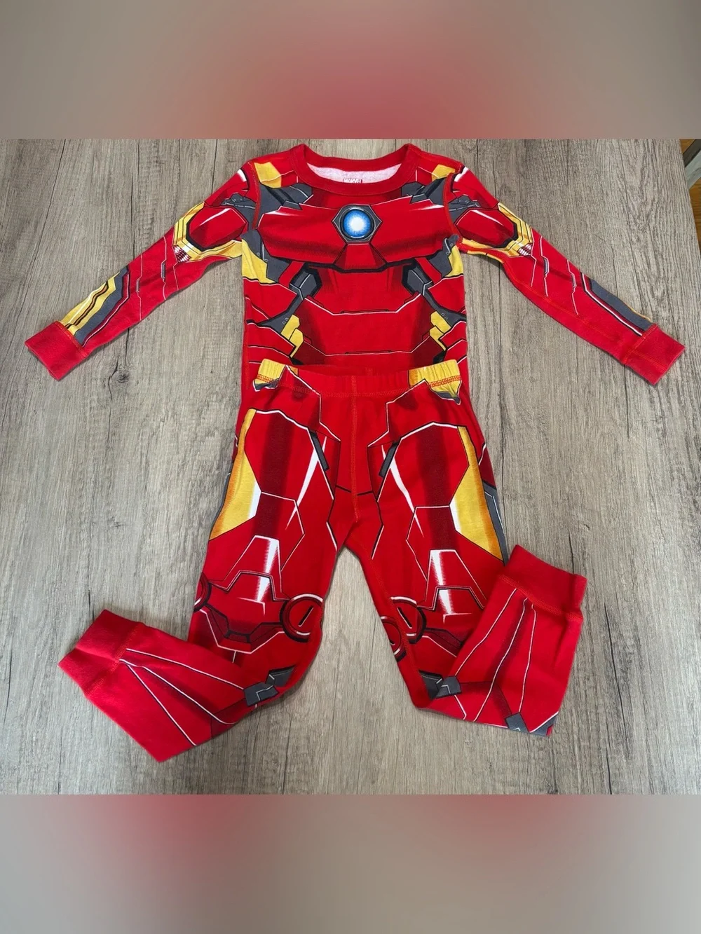 Disney Iron Man Boys Panamas Halloween Size 5